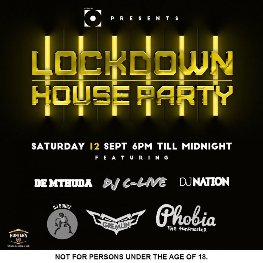 Lockdown House Party Line-up: De Mthuda, Dj C-live, Bongz, Gremlin & More