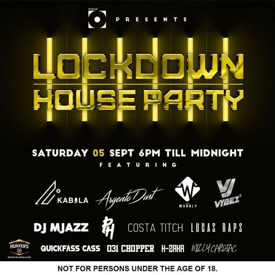Lockdown House Party Lineup – Saturday 5th September: DJ Kabila, Wobbly, Costa Titch, PH And More