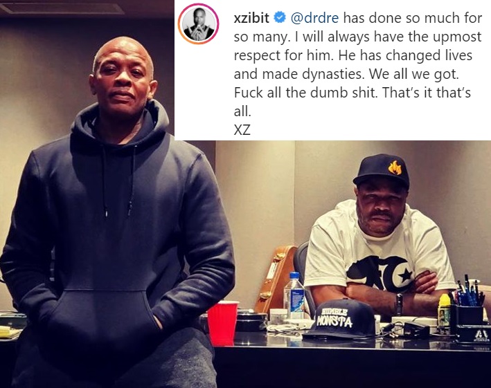 Xzibit Shows Respect For Dr. Dre Amidst Divorce Drama 2