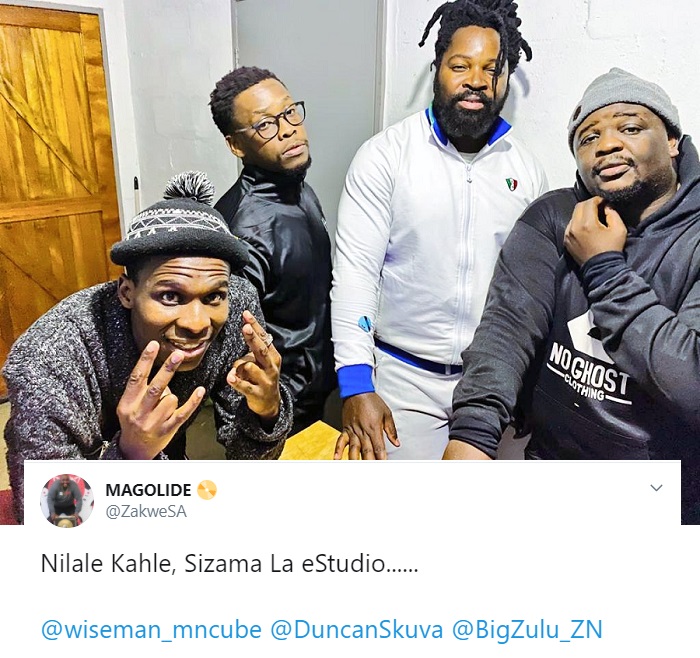 Zakwe, Duncan, Big Zulu &Amp; Uzalo’s Wiseman Collab On New Record 2