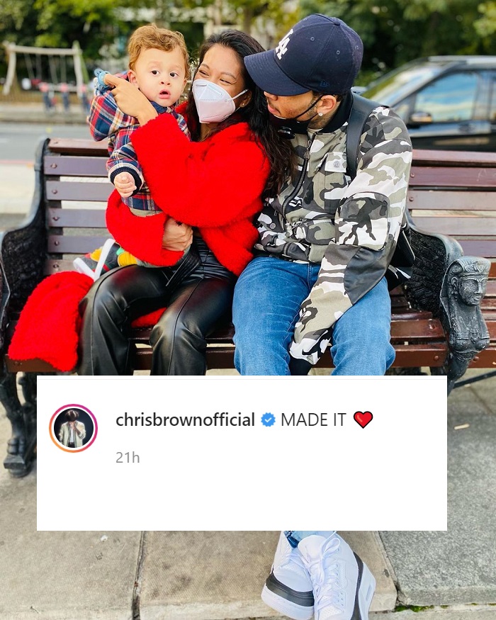 After A Long Separation, Chris Brown Reunites With Son Aeko 2