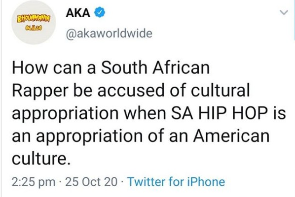 Aka Speaks On Cultural Appropriation 2
