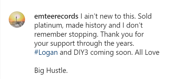 Emtee Confirms 2 Albums &Quot;Logan&Quot; And &Quot;Diy3&Quot; Will Drop Soon 2