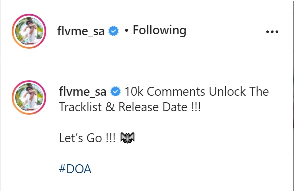 Flvme Gives Condition For &Quot;Dead Or Alive&Quot; Album Tracklist &Amp; Release Date Announcement 2