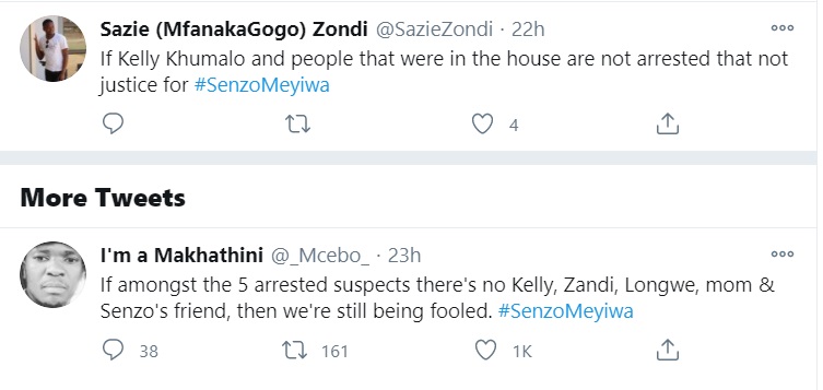 Kelly Khumalo Trends Again As Five Suspects Are Detained Over Senzo Meyiwa'S Death 2