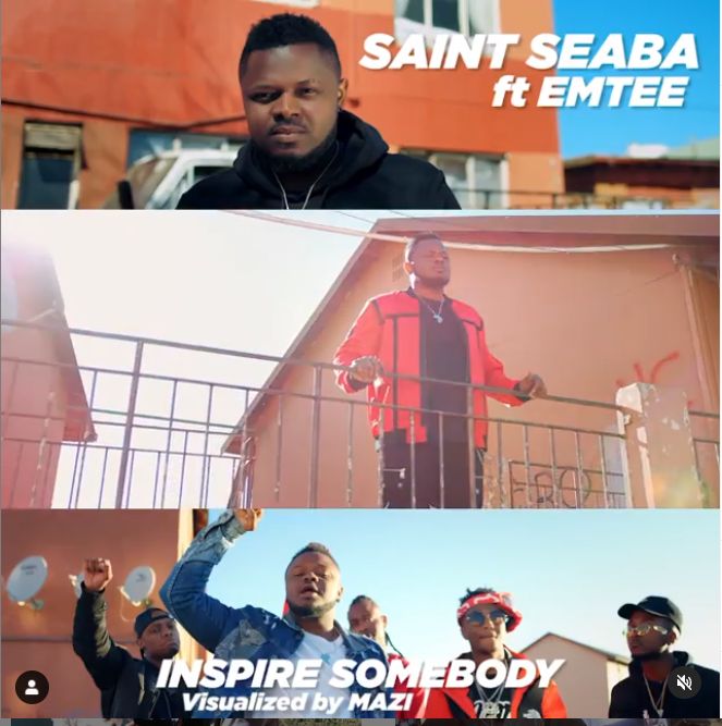 Saint Seaba releases “Inspire Somebody” featuring Emtee