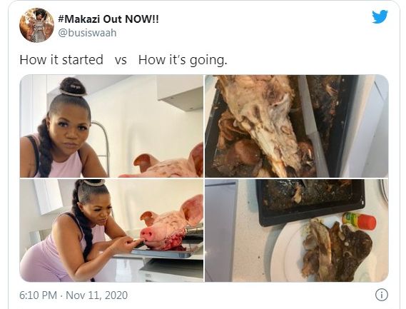 Busiswa And The Pig Head Troll 2