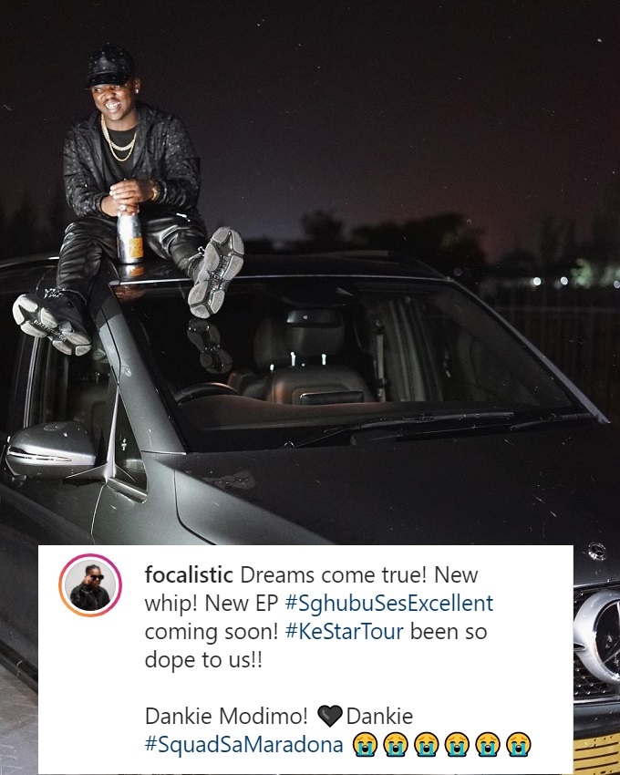 Focalistic Acquires A New Whip 2
