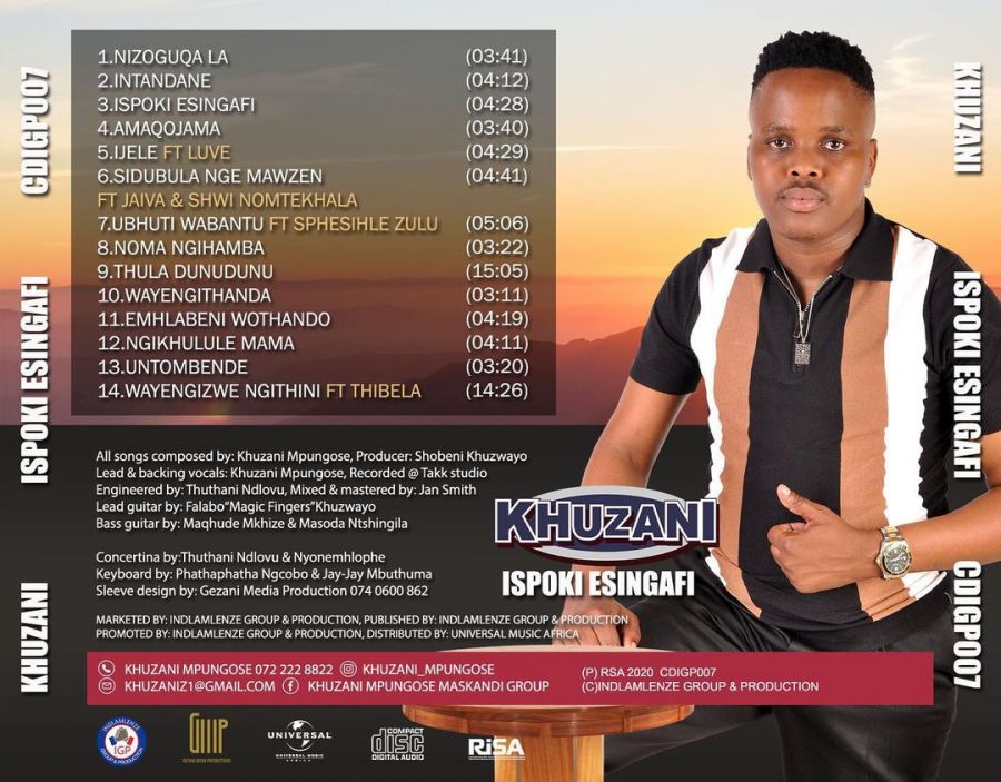 Khuzani Releases New &Quot;Ispoki Esingafi&Quot; Album 2