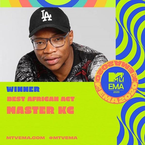 Master KG Beats Burna & Rema To Clinch 2020 MTV EMAs