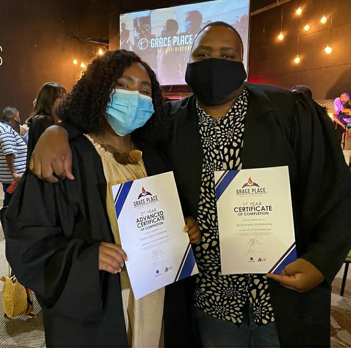 Stogie T And Wife Graduate Bible School 1