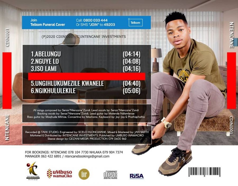 Ngivunywe Usathane: Ntencane Shares 2020 Maskandi Cd Album Release Cover &Amp; Tracklist 4
