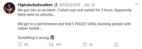 Focalistic Details Shooting Horror By Sa Police 3