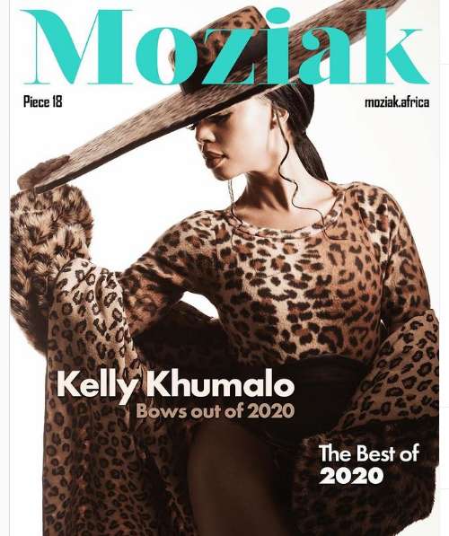 Kelly Khumalo Graces Moziak Magazine Cover 1