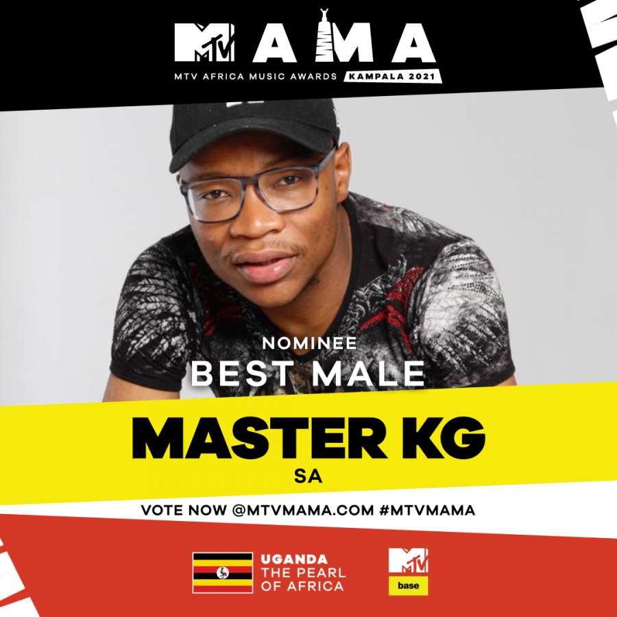 Master KG Seeks Votes After  MTV MAMA Kampala 2021 Nomination