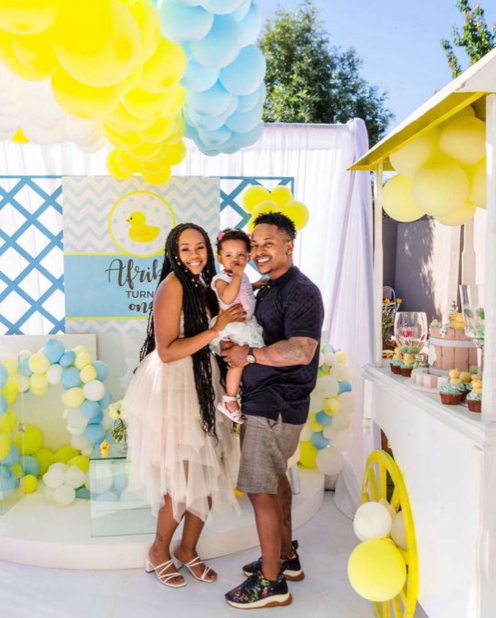 Priddy Ugly And Bontle Modiselle Celebrate Daughter'S 1St Birthday 5