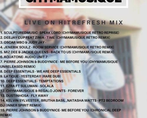 Chymamusique - Live On Hitrefresh 1