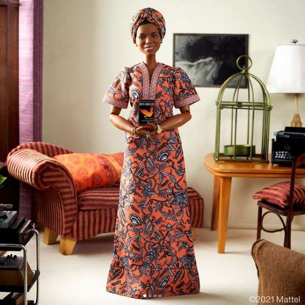 Ahead Of Black History Month, Barbie Unveils Maya Angelou Doll 1