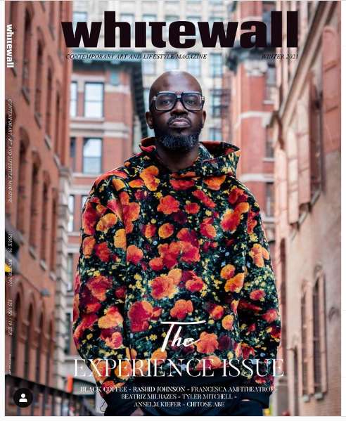 Black Coffee Covers Whitewall Magazine &Quot;Experience&Quot; Issue 1