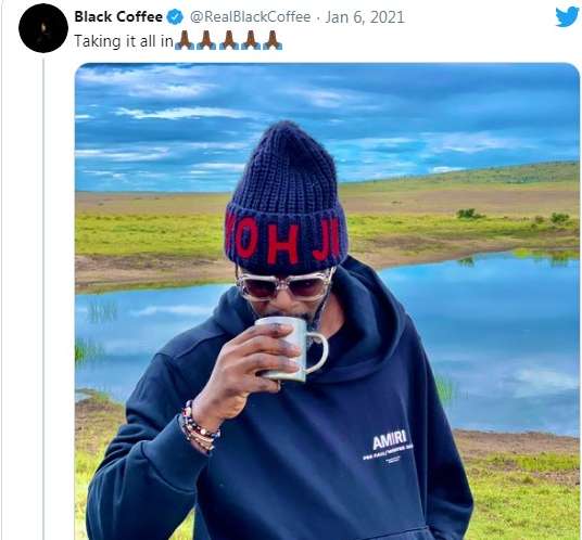 Black Coffee Slams Fan For Checking Price Of His Hoodie 2