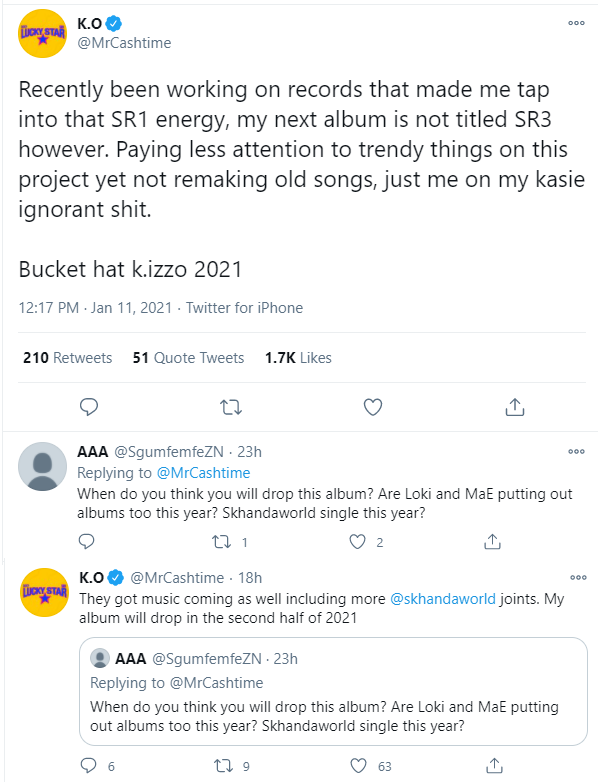 K.o Hints At Upcoming Album 2