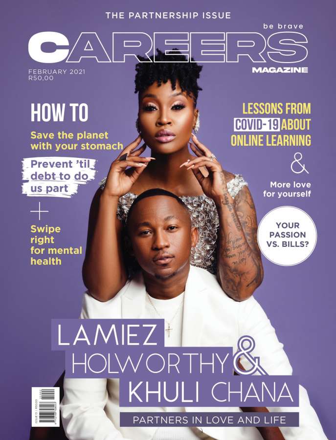 Khuli Chana &Amp; Lamiez Holworthy Cover Careers Magazine February Issue 1