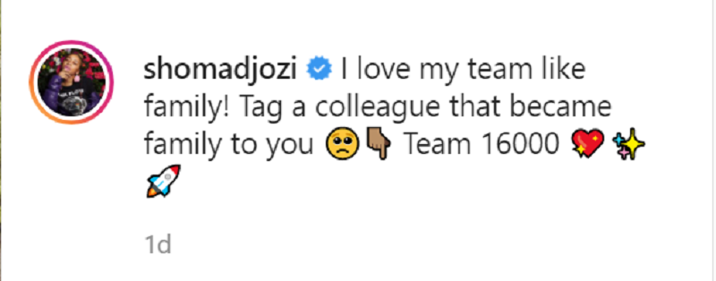 Sho Madjozi Calls Her Team &Quot;Family&Quot; 2