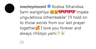 Sneziey Msomi Losses Grandmother (Details) 2