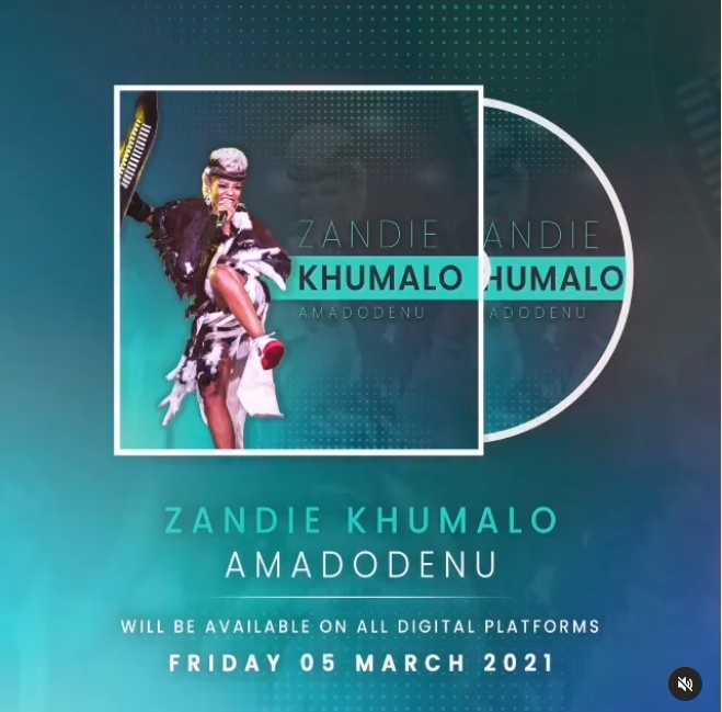 Amadodenu: Zandie Khumalo Announces Second 2021 Single Release Date With Artwork And Teaser 2
