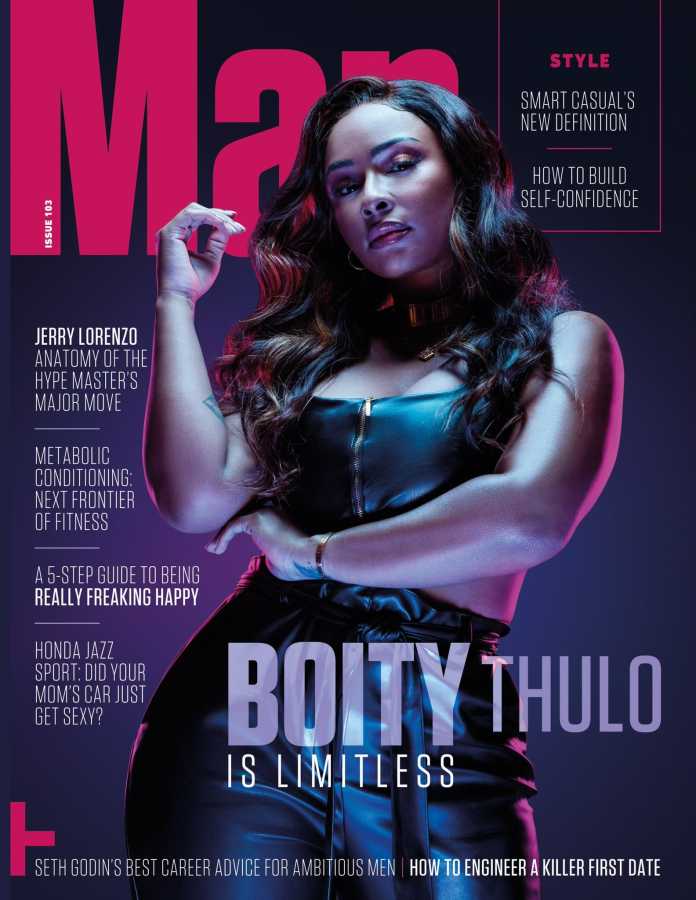 Boity Thulo Graces The Cover Of Man Magazine South Africa 3