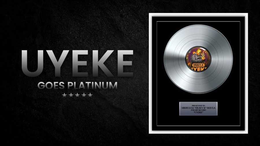 Heavy-K'S &Quot;Uyeke&Quot; Now Platinum Certified 3
