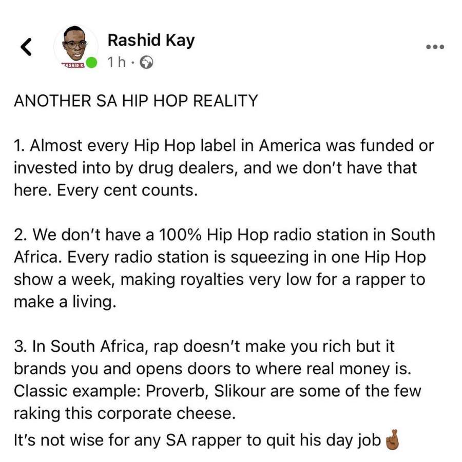 &Quot;In South Africa, Rap Doesn'T Make You Rich&Quot; - Rashid And Kay 2