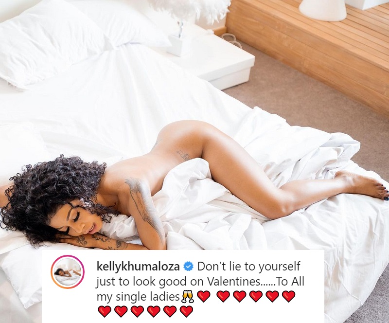 Kelly Khumalo Poses Naked In New Instagram Post 2