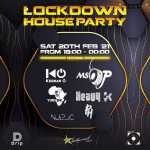 Lockdown House Party Lineup: Miss P, Yuri DK, Njelic, Keenan O, Heavy-K & PH