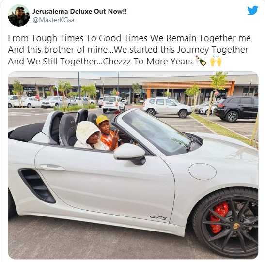 Master Kg Shows Off Pricey Whip, Shares Friendship Goals 2