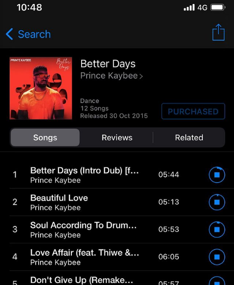 Prince Kaybee Rereleases &Quot;Better Days&Quot; Album On Streaming Platform 3