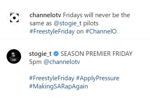 Stogie T'S Freestyle Friday On Channelo Tv To Feature Shane Eagle, Youngstacpt &Amp; More 2