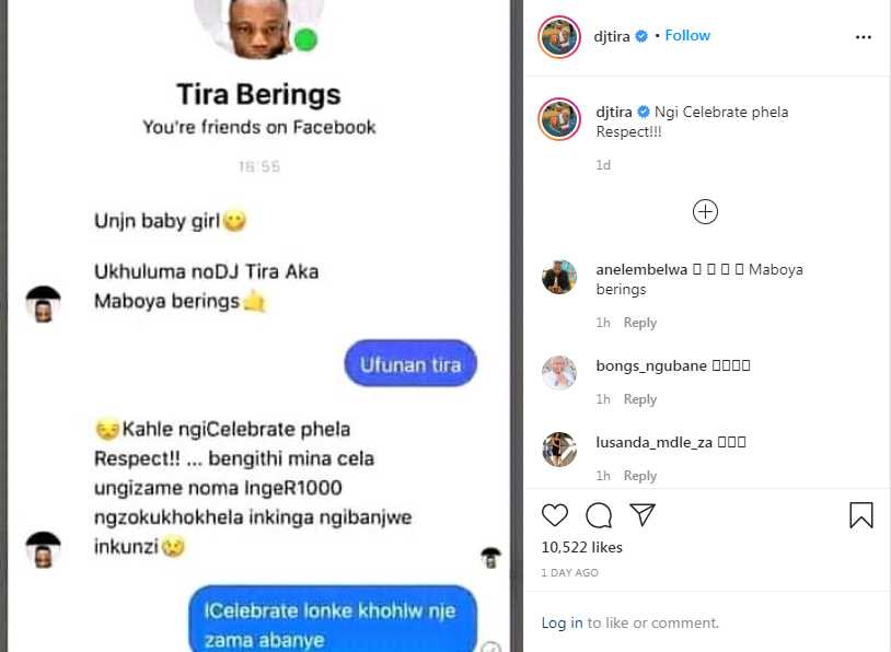 Dj Tira Mocks Scammer Who Demanded Respect From Victim 2