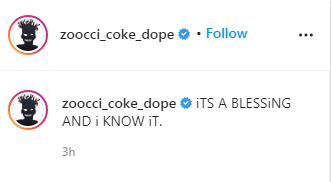 It'S A Blessing, Blxckie &Amp; Zoocci Coke Dope Are Working On A Project 2