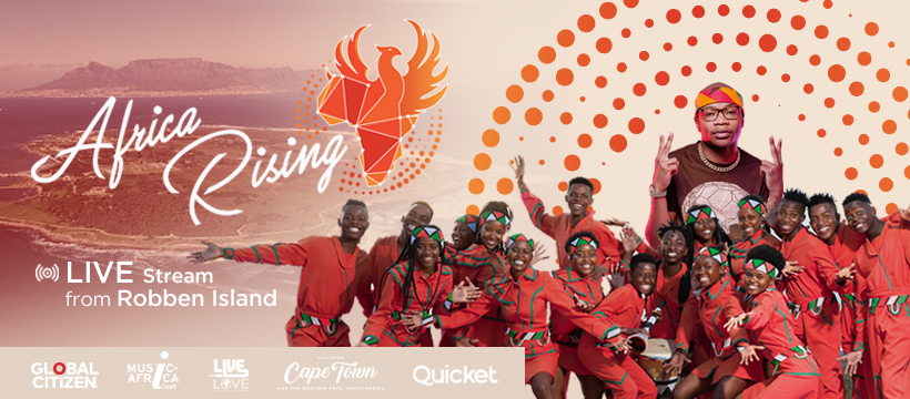 Master Kg &Amp; Ndlovu Youth Choir Set To Perform At Africa Rising – A Free Global Live Stream Concert From Cape Town’s Iconic Robben Island. 1