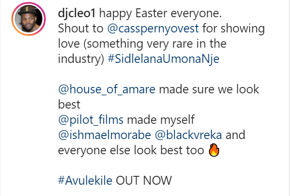Dj Cleo Appreciates Cassper Nyovest For Jamming To His Song &Quot;Avulekile&Quot; 2