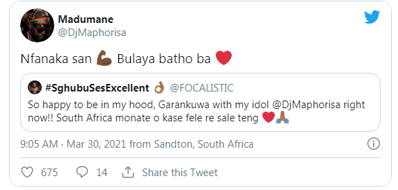 Focalistic Excited About Working With His Idol Dj Maphorisa 2