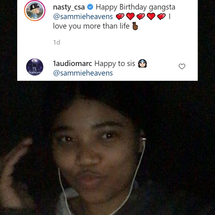 Nasty C Celebrates Girlfriend, Sammie On Her Birthday 2
