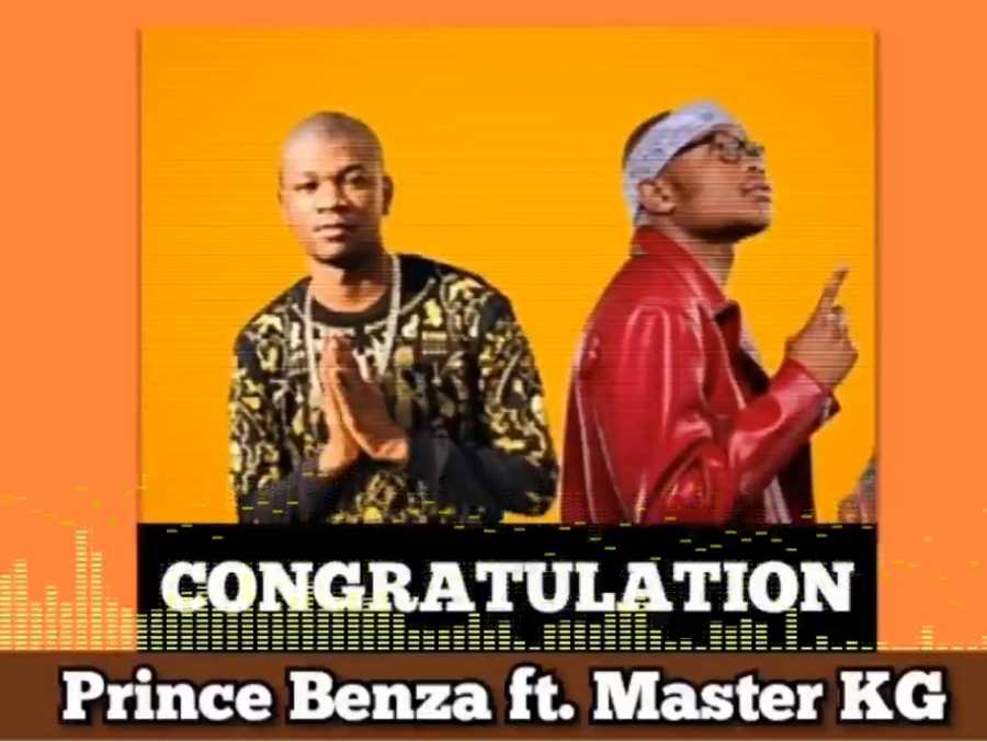 Prince Benza – Congratulation Ft. Master KG