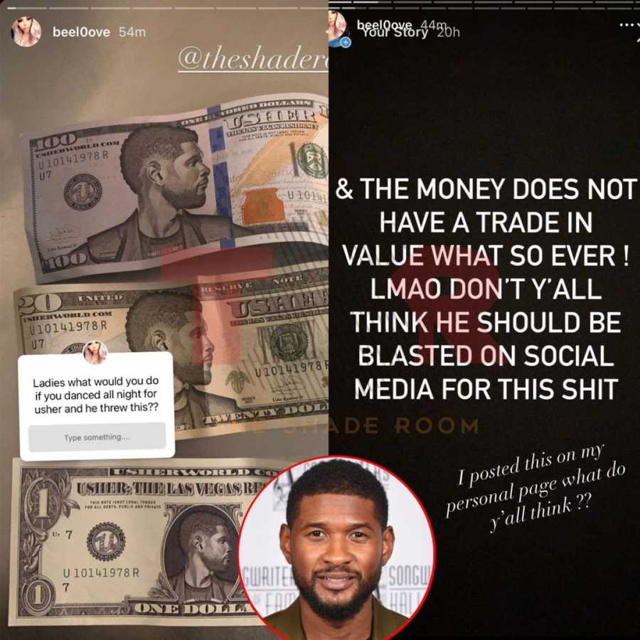 Usher Dragged For Spraying Stripper &Quot;Fake&Quot; Bills 2