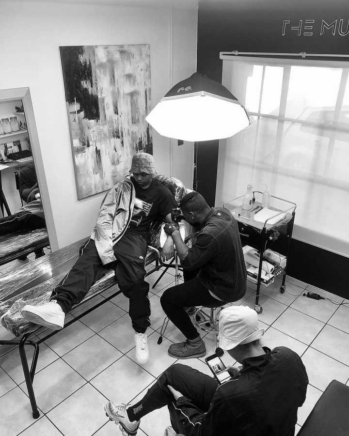 A-Reece To Drop New &Quot;Where You At&Quot; Song With Joey Fatts Soon, Gets New Tattoo 2