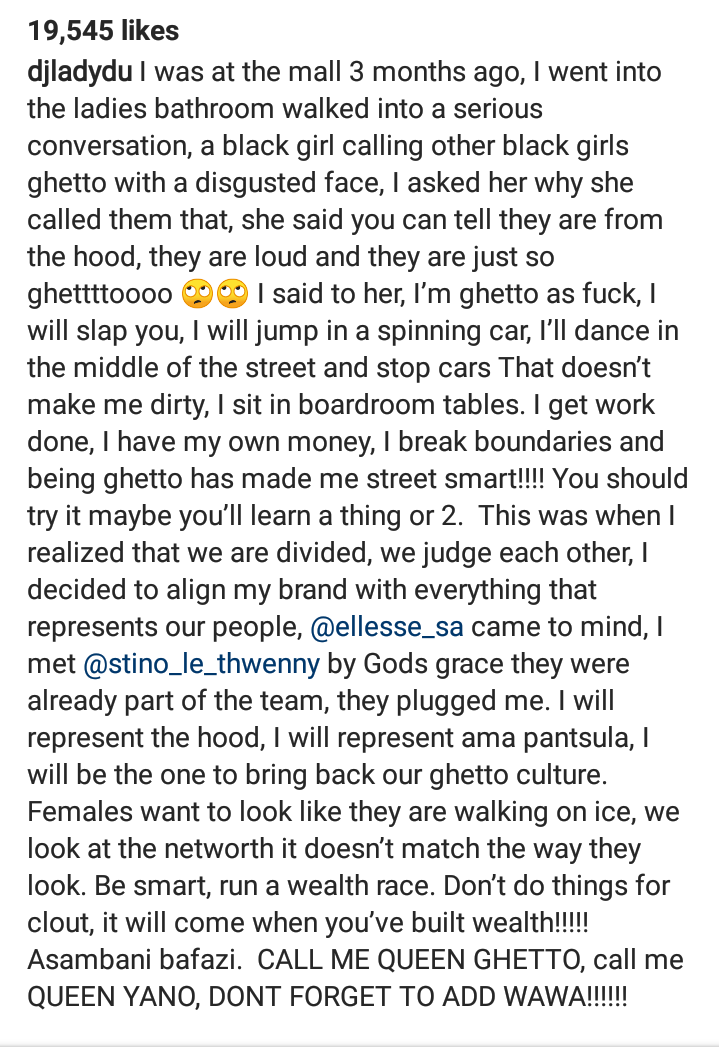 Dj Lady Du Shares Her Experience And Thoughts On Being Ghetto 2