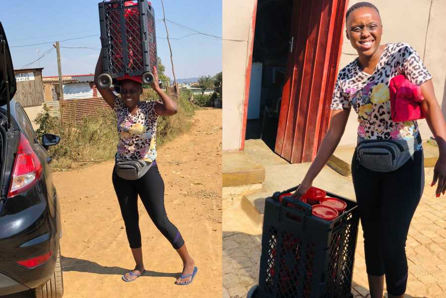 Lamiez Holworthy Gifts Hardworking Lady Vacation To Mpumalanga 2