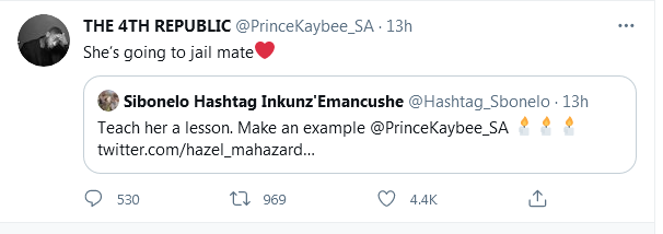 Prince Kaybee Adamant Hazel Should Go To Jail 4