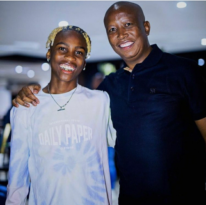 Watch Julius Malema Dance Off At Uncle Vinny’s Birthday Party